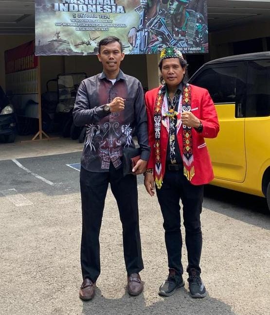 Jelani Christo, SH., MH (Ketua  SPASI) Dan Damianus Jefry Sagala (Pengacara Korban Kriminalisasi)